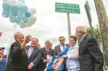 Se inauguró en la ciudad de Miami la Avenida República Argentina